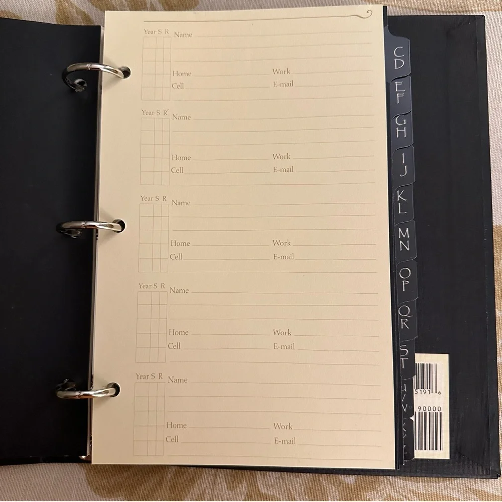 NWOT Lang Address Book